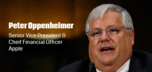 Apple CFO Peter Oppenheimer နေရာတွင် Luca Maestri နှင့် အစားထိုး