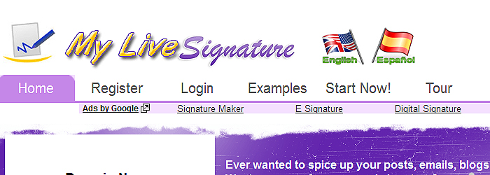 signature