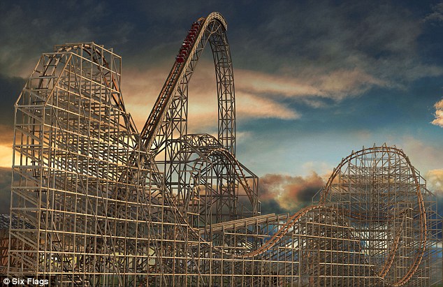 ကမ္ဘာ့အမြင့်ဆုံးနဲ့ အမြန်ဆုံးသစ်သား Roller Coaster