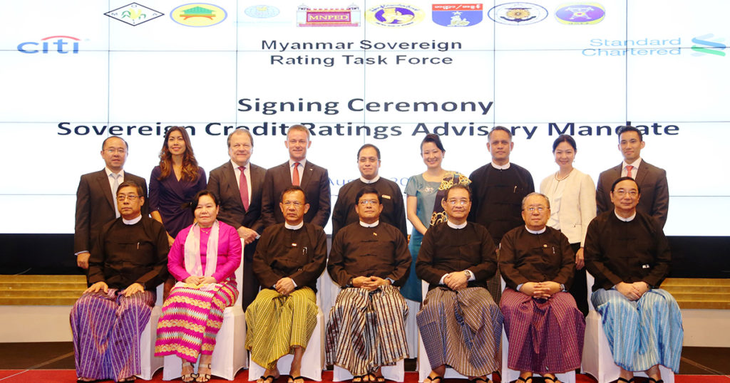 Citi နှင့် Standard Chartered Bank တို့အား မြန်မာနိုင်ငံဆိုင်ရာ Credit Ratings အကြံပေးအဖွဲ့များ အဖြစ်ခန့်အပ်