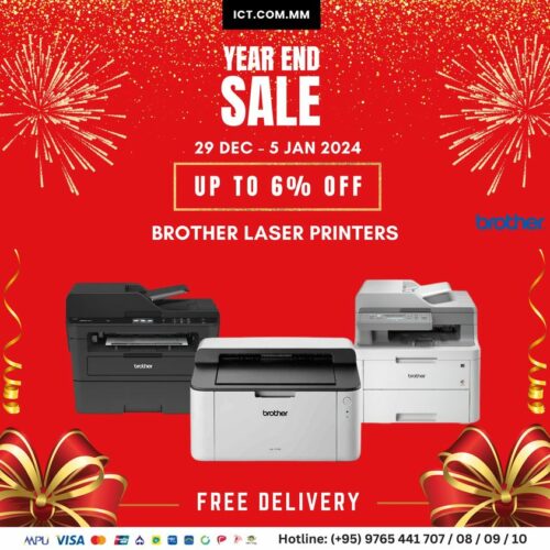 Year End Sale Brother Laser Printers SAVE UP to 6 OFF The