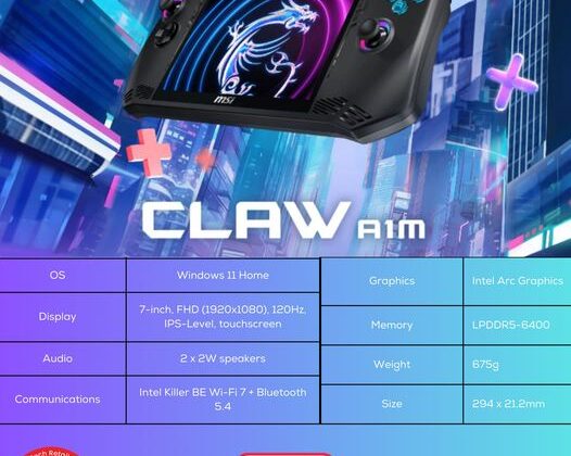 MSI_CLAW will become your best friend just by being easy to carry and take care of like a mobile phone MSI_CLAW will become your best friend just by being easy to carry and take care of like a mobile phone